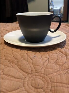 Set of Raymond Lowry Rosenthal Continental German Porcelain Cups &Saucers